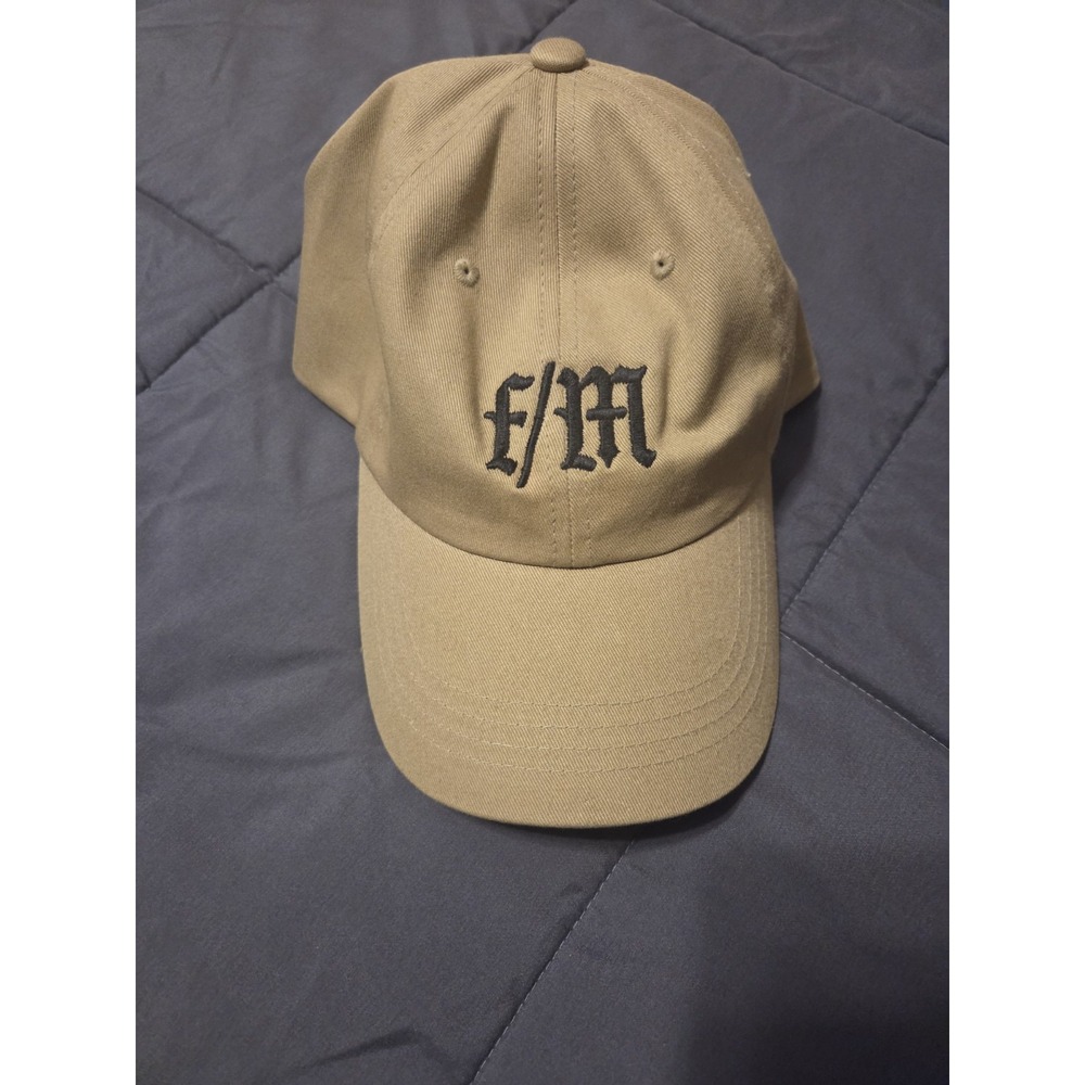 Finance and Maneuver F/M Dad Hat Khaki Tan Cap - Tried On Never Worn (Not Qilo)
